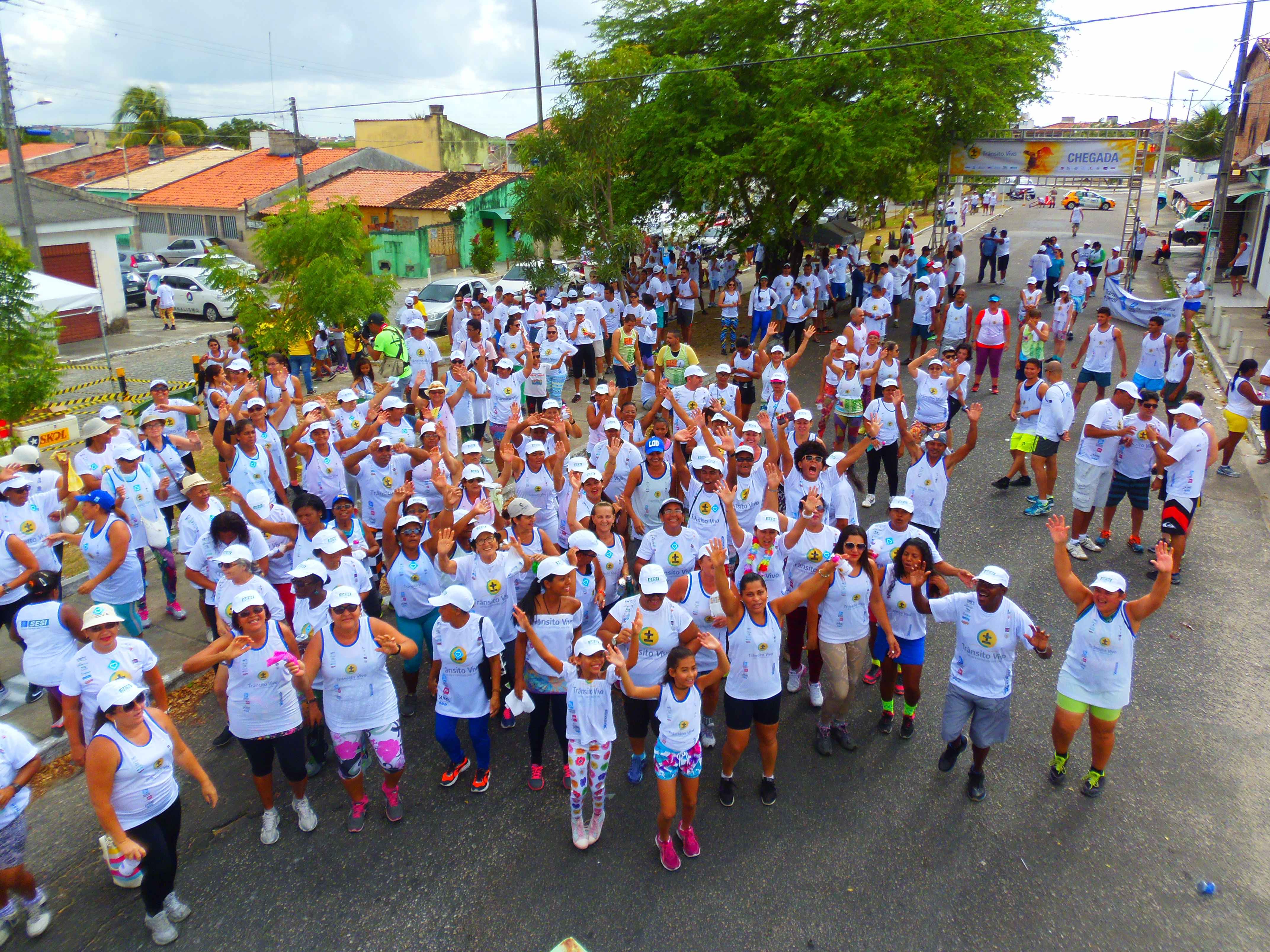 II Corrida e Caminhada pela Vida 'Trânsito Vivo’ reuniu quase mil participantes - SMTT Aracaju